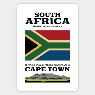 make a journey to South Africa Sticker